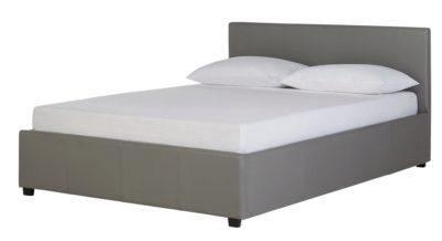 Hygena - Lavendon - Kingsize Ottoman - Bed Frame - Grey